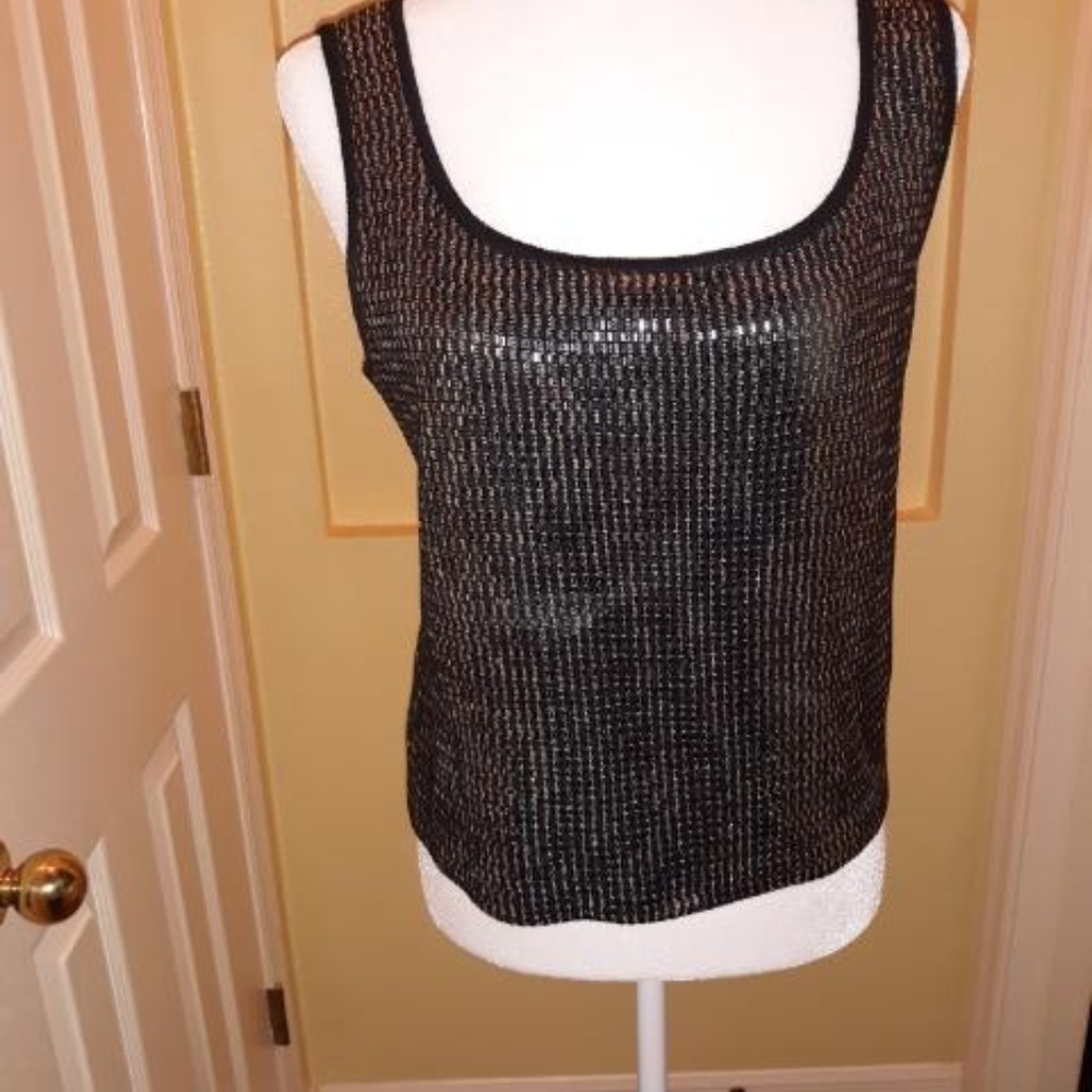 Black Sequin Fashion shirt